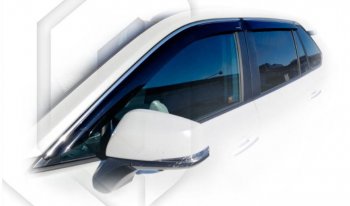 Дефлектора окон CA-Plastiс Toyota (Тойота) RAV4 (рав)  XA50 (2018-2024) XA50 5 дв. дорестайлинг