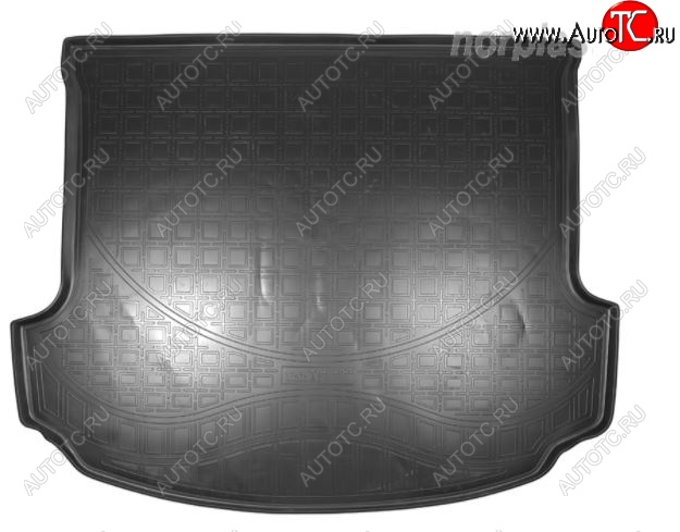 1 799 р. Коврик в багажник Norplast (сложенный 3 ряд) Acura MDX YD2 дорестайлинг (2006-2009) (Черный)