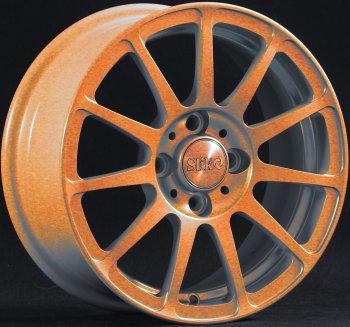 Кованый диск Slik Classik 5.5*14 (Cendy - медно-оранжевый глянцевый) Toyota Vitz XP10 хэтчбэк 5 дв. рестайлинг (2001-2005) 4x100.0xDIA54.1xET39.0
