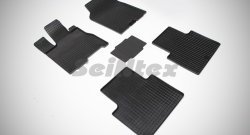 Износостойкие коврики в салон с рисунком Сетка SeiNtex Premium 4 шт. (резина) Acura RDX TB3, TB4 рестайлинг (2015-2018)