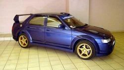 8 799 р. Арки WRC Evo Лада 2112 хэтчбек (1999-2008) (Неокрашенные). Увеличить фотографию 4