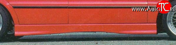3 199 р. Пороги накладки Elegance Audi A4 B5 8D2 седан 1-ый рестайлинг (1996-1998)