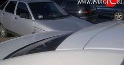 1 589 р. Козырёк на заднее лобовое стекло Style  Audi A6  C5 (1997-2001) (Неокрашенный). Увеличить фотографию 2
