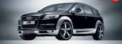 15 799 р. Накладка переднего бампера ABT Audi Q7 4L дорестайлинг (2005-2009). Увеличить фотографию 3