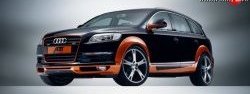 15 799 р. Накладка переднего бампера ABT Audi Q7 4L дорестайлинг (2005-2009). Увеличить фотографию 7