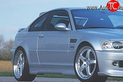 4 499 р. Пороги накладки CarZone BMW 3 серия E46 седан дорестайлинг (1998-2001)