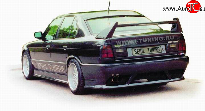 8 899 р. Задний бампер Seidl BMW 5 серия E34 седан дорестайлинг (1988-1994)