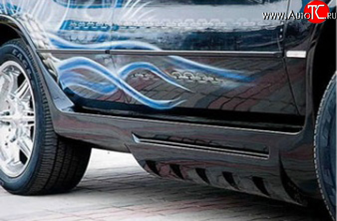13 949 р. Пороги накладки с арками Тарантул BMW X5 E53 дорестайлинг (1999-2003) (Неокрашенные)