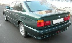 5 349 р. Задний бампер Concept BMW 5 серия E34 седан дорестайлинг (1988-1994) (Неокрашенный). Увеличить фотографию 1