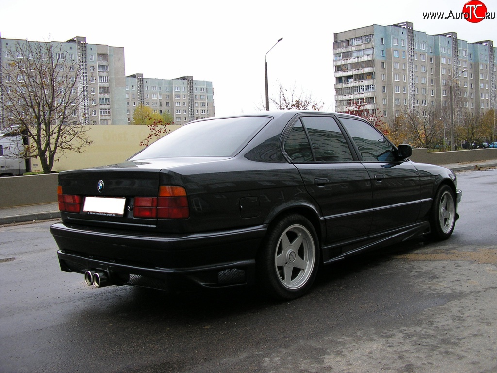 229 р. Задний бампер Devil BMW 5 серия E34 седан дорестайлинг (1988-1994)