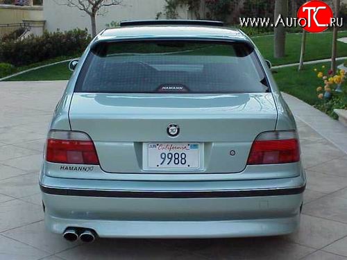 4 399 р. Накладка заднего бампера Driver BMW 5 серия E39 седан рестайлинг (2000-2003)