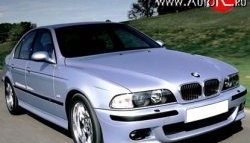 8 149 р. Передний бампер M-Technic BMW 5 серия E39 седан дорестайлинг (1995-2000) (Без сетки, Неокрашенный). Увеличить фотографию 1