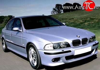 8 149 р. Передний бампер M-Technic BMW 5 серия E39 седан дорестайлинг (1995-2000) (Без сетки, Неокрашенный)