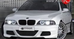 9 799 р. Передний бампер PRIOR Design BMW 5 серия E39 седан рестайлинг (2000-2003) (Без сетки, Неокрашенный). Увеличить фотографию 1