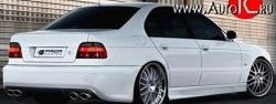 5 949 р. Пороги накладки PRIOR Design BMW 5 серия E39 седан дорестайлинг (1995-2000) (Неокрашенные). Увеличить фотографию 2