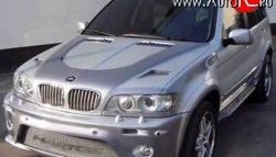 18 449 р. Передний бампер HARGE Style BMW X5 E53 дорестайлинг (1999-2003) (Неокрашенный). Увеличить фотографию 1