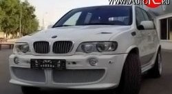19 649 р. Передний бампер HARGE BMW X5 E53 дорестайлинг (1999-2003) (Неокрашенный). Увеличить фотографию 2