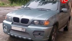 10 599 р. Передний бампер LORINSER Style BMW X5 E53 дорестайлинг (1999-2003) (Неокрашенный). Увеличить фотографию 1