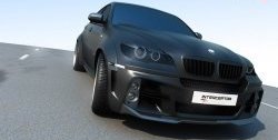 21 999 р. Передний бампер Interceptor BMW X6 E71 дорестайлинг (2008-2012) (Неокрашенный). Увеличить фотографию 4