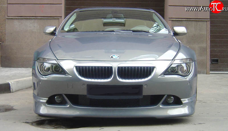 11 099 р. Накладка на передний бампер BMW 6 серия E63 дорестайлинг, купе (2003-2007) (Неокрашенная)