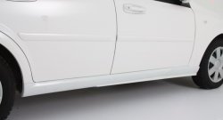 3 399 р. Пороги накладки Sport на Chevrolet Lacetti хэтчбек (2002-2013) (Неокрашенные). Увеличить фотографию 1