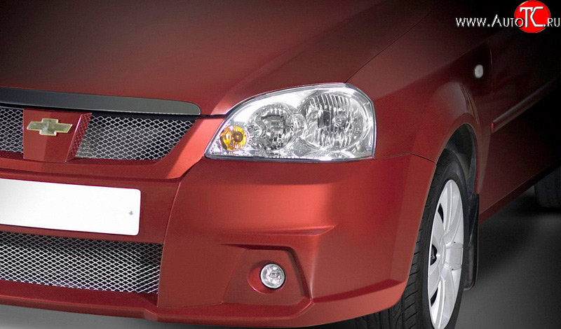 2 249 р. Комплект противотуманных фар в передний бампер Style Daewoo Gentra KLAS седан (2012-2016)