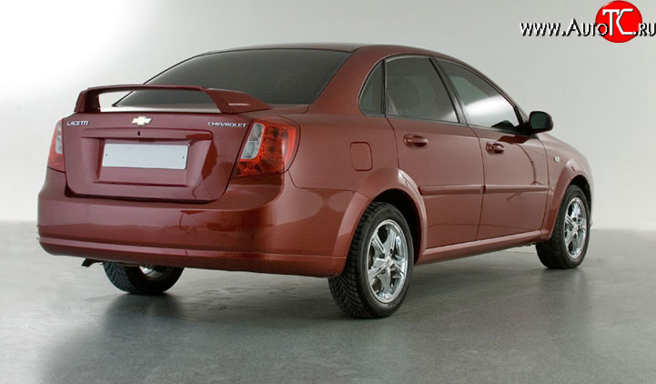 3 399 р. Спойлер Style на Chevrolet Lacetti седан (2002-2013) (Неокрашенный)
