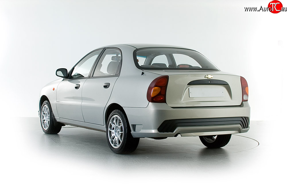 4 699 р. Задний бампер AIR Daewoo Sense Т100 седан (1997-2008) (Неокрашенный)