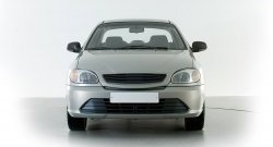 839 р. Решётка радиатора AIR на  Chevrolet Lanos ( T100,  T150,  седан) (1997-2017), Daewoo Sense  Т100 (1997-2008), ЗАЗ Chance ( седан,  хэтчбэк) (2009-2017), ЗАЗ Sens ( седан,  хэтчбэк) (2007-2017) (Неокрашенная). Увеличить фотографию 1