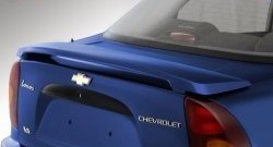 2 299 р. Спойлер Style Chevrolet Lanos T100 седан (2002-2017) (Неокрашенный). Увеличить фотографию 1