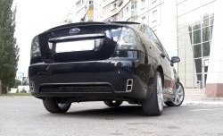 14 299 р. Задний бампер Concept  Ford Focus  2 (2004-2011) (Неокрашенный). Увеличить фотографию 3