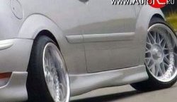 6 499 р. Пороги накладки Elegance Ford Focus 1 хэтчбэк 3 дв. дорестайлинг (1998-2002) (Неокрашенные). Увеличить фотографию 1