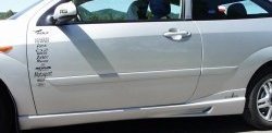 3 449 р. Пороги накладки Rieger Ford Focus 1 хэтчбэк 3 дв. дорестайлинг (1998-2002). Увеличить фотографию 1