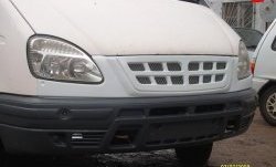 919 р. Решётка радиатора Ауди стиль ГАЗ ГАЗель 2705,Бизнес 2-ой рестайлинг цельнометаллический фургон (2010-2024) (Неокрашенная). Увеличить фотографию 1