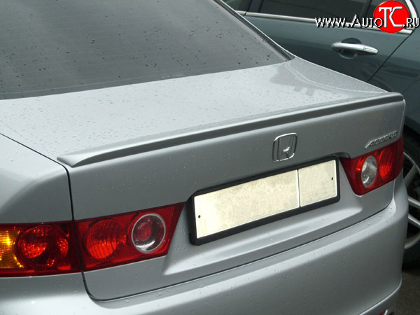 3 799 р. Дефлектор (спойлер) Elegance  Honda Accord  7 седан CL (2002-2008) (Неокрашенный)