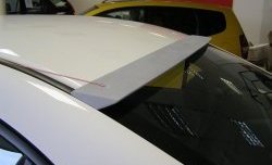3 899 р. Козырёк на заднее лобовое стекло Mugen Style  Honda Civic  8 (2005-2011) (Неокрашенный). Увеличить фотографию 6