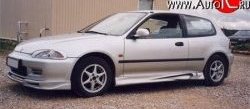 2 399 р. Пороги накладки Honda Civic 5 EG седан (1992-1995). Увеличить фотографию 1