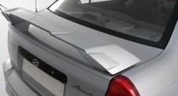 2 649 р. Спойлер Классик Hyundai Accent седан ТагАЗ (2001-2012) (Неокрашенный). Увеличить фотографию 1