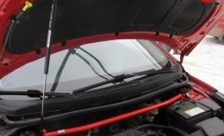 3 189 р. Растяжка передних стоек Sport Hyundai Solaris 1 седан RBr дорестайлинг (2010-2014). Увеличить фотографию 1