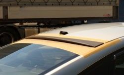 2 799 р. Козырёк на заднее лобовое стекло Sport  Hyundai Solaris  1 седан (2010-2017) (Неокрашенный). Увеличить фотографию 1