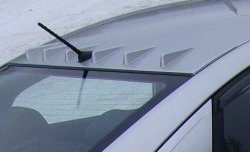 1 799 р. Плавники на крышу Sport  Hyundai Solaris  1 седан (2010-2017) (Неокрашенный). Увеличить фотографию 1