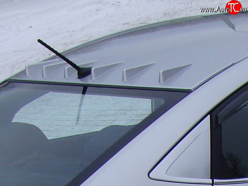 1 799 р. Плавники на крышу Sport  Hyundai Solaris  1 седан (2010-2017) (Неокрашенный)