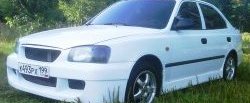 4 699 р. Передний бампер ATH-classic Hyundai Accent седан ТагАЗ (2001-2012) (Неокрашенный). Увеличить фотографию 6