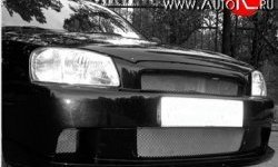 5 699 р. Передний бампер Classic Style Hyundai Accent седан ТагАЗ (2001-2012) (Неокрашенный). Увеличить фотографию 4