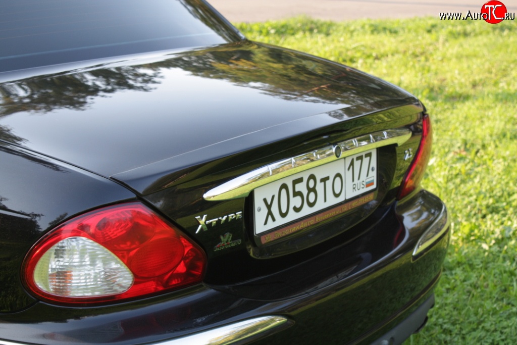 1 799 р. Лип спойлер Sport Jaguar X-type X400 (2001-2009) (Неокрашенный)