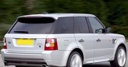 37 699 р. Задний бампер Stormer Land Rover Range Rover Sport 1 L320 дорестайлинг (2005-2009) (Неокрашенный). Увеличить фотографию 1
