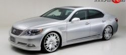 15 699 р. Накладка переднего бампера Wald Lexus LS460 XF40 дорестайлинг (2006-2009) (Неокрашенная). Увеличить фотографию 3