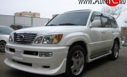 5 099 р. Реснички JAOS Lexus LX470 J100 дорестайлинг (1998-2002) (Неокрашенные). Увеличить фотографию 2