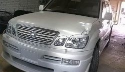 14 149 р. Накладка переднего бампера JAOS Style Lexus LX470 J100 дорестайлинг (1998-2002) (Неокрашенная). Увеличить фотографию 2