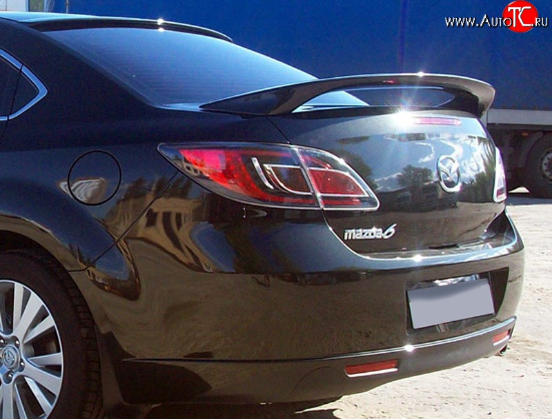5 899 р. Спойлер EX-Style V2  Mazda 6  GH (2007-2010) (Неокрашенный)